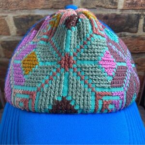 Vibrant Multicolor embroidered hat